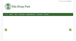 Desktop Screenshot of ellasharppark.com